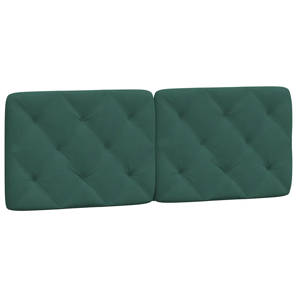 Letto matrimoniale | Letto per adulti | Giroletto senza Materasso Verde Scuro 140x200 cm in Velluto - Image 8