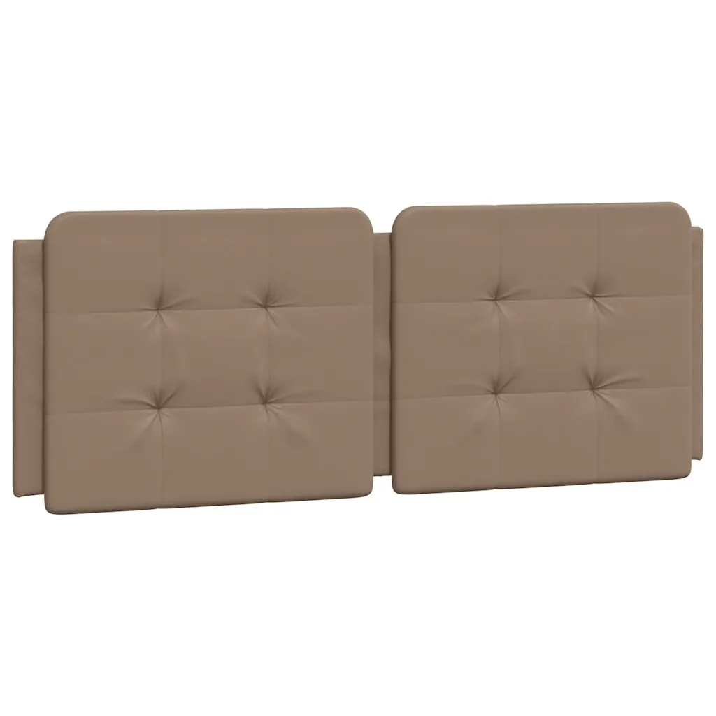 Letto matrimoniale | Letto per adulti | Giroletto senza Materasso Zadar Cappuccino 140x190 cm in Similpelle - Image 8