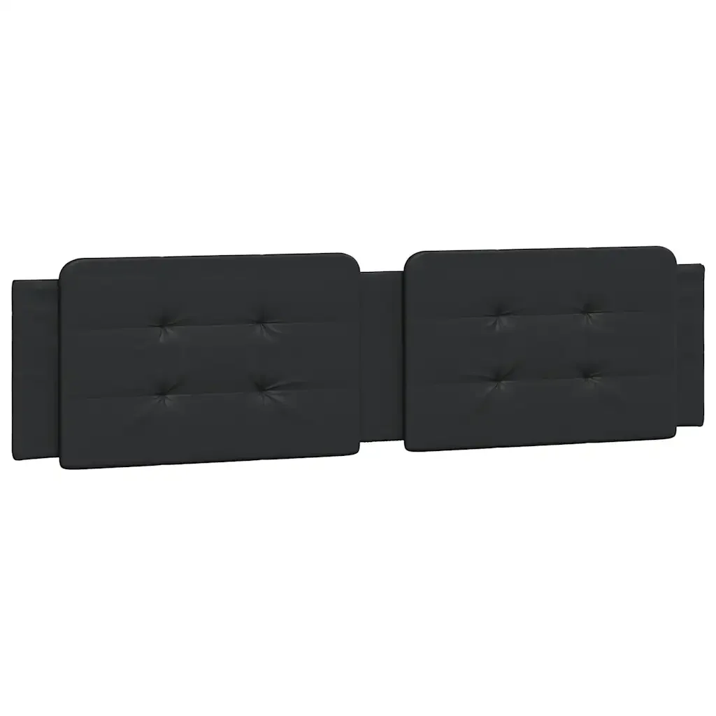Letto matrimoniale | Letto per adulti | Giroletto senza Materasso Zadar Nero 160x200 cm in Similpelle - Image 8