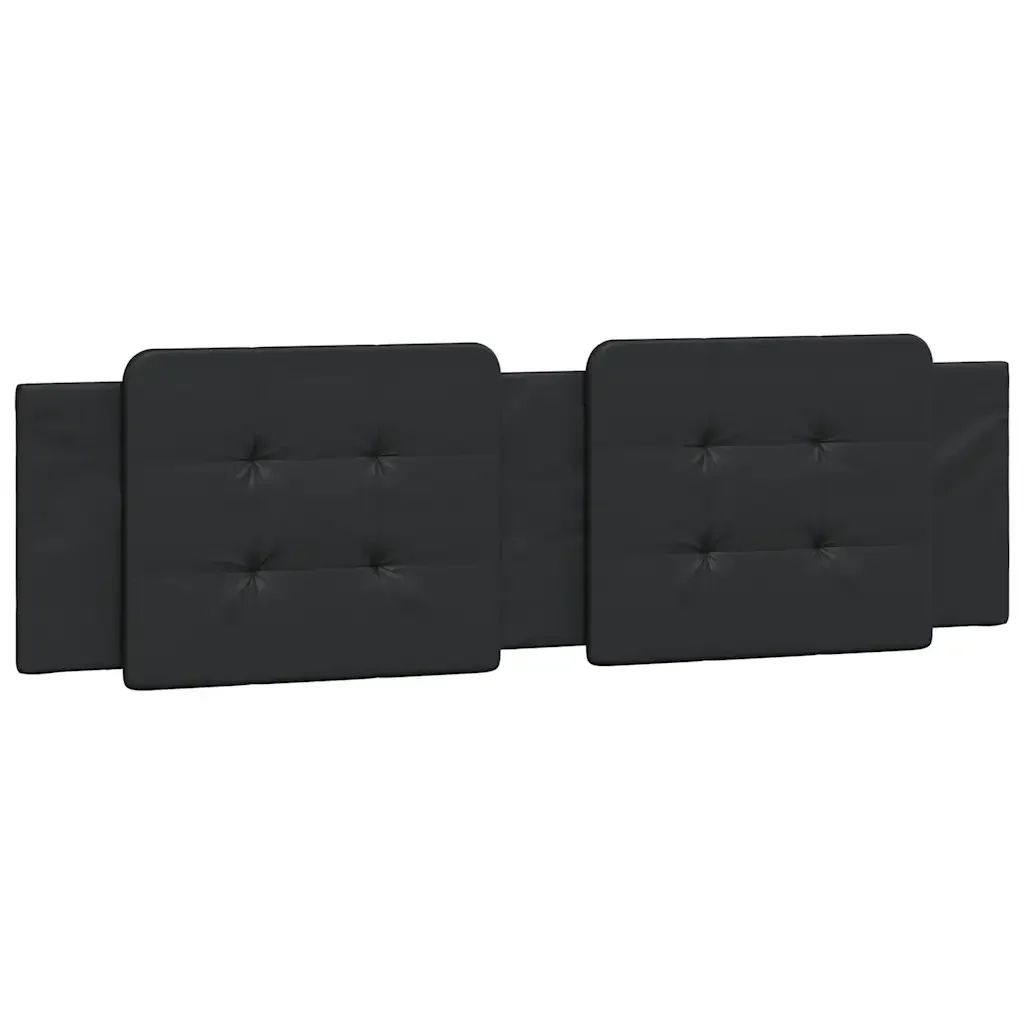 Letto matrimoniale | Letto per adulti | Giroletto senza Materasso Zadar Nero 180x200 cm in Similpelle - Image 8