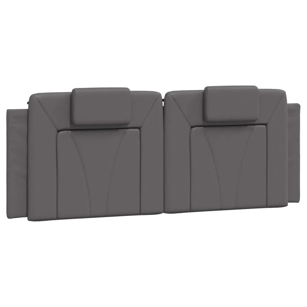 Letto matrimoniale | Letto per adulti | Giroletto Viana con LED senza Materasso Grigio 140x190 cm - Image 7