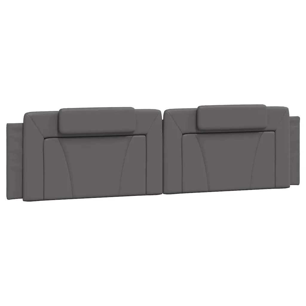 Letto matrimoniale | Letto per adulti | Giroletto Viana con LED senza Materasso Grigio 200x200 cm - Image 7