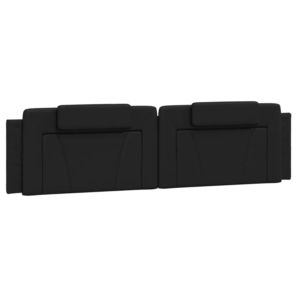 Letto matrimoniale | Letto per adulti | Giroletto Viana con LED senza Materasso Nero 200x200 cm - Image 6