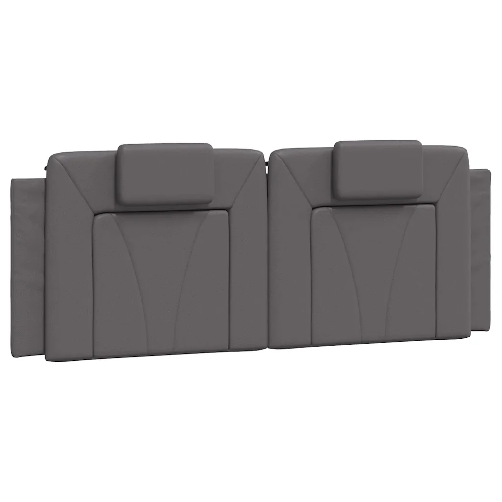 Letto matrimoniale | Letto per adulti | Giroletto Viana senza Materasso Crema 140x190 cm in Similpelle - Image 8