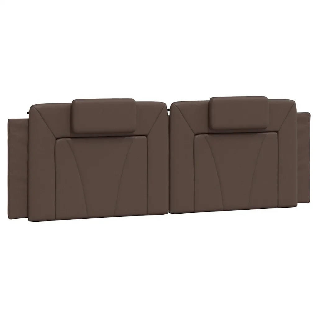 Letto matrimoniale | Letto per adulti | Giroletto Viana senza Materasso Marrone 160x200 cm in Similpelle - Image 8