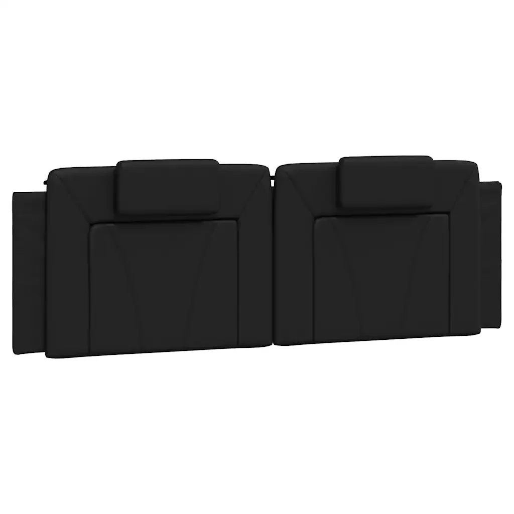 Letto matrimoniale | Letto per adulti | Giroletto Viana senza Materasso Nero 160x200 cm in Similpelle - Image 8