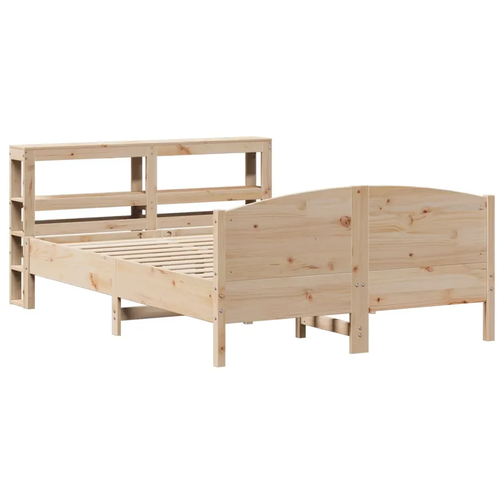 Letto senza Materasso 120x190 cm in Legno Massello di Pino - Image 3