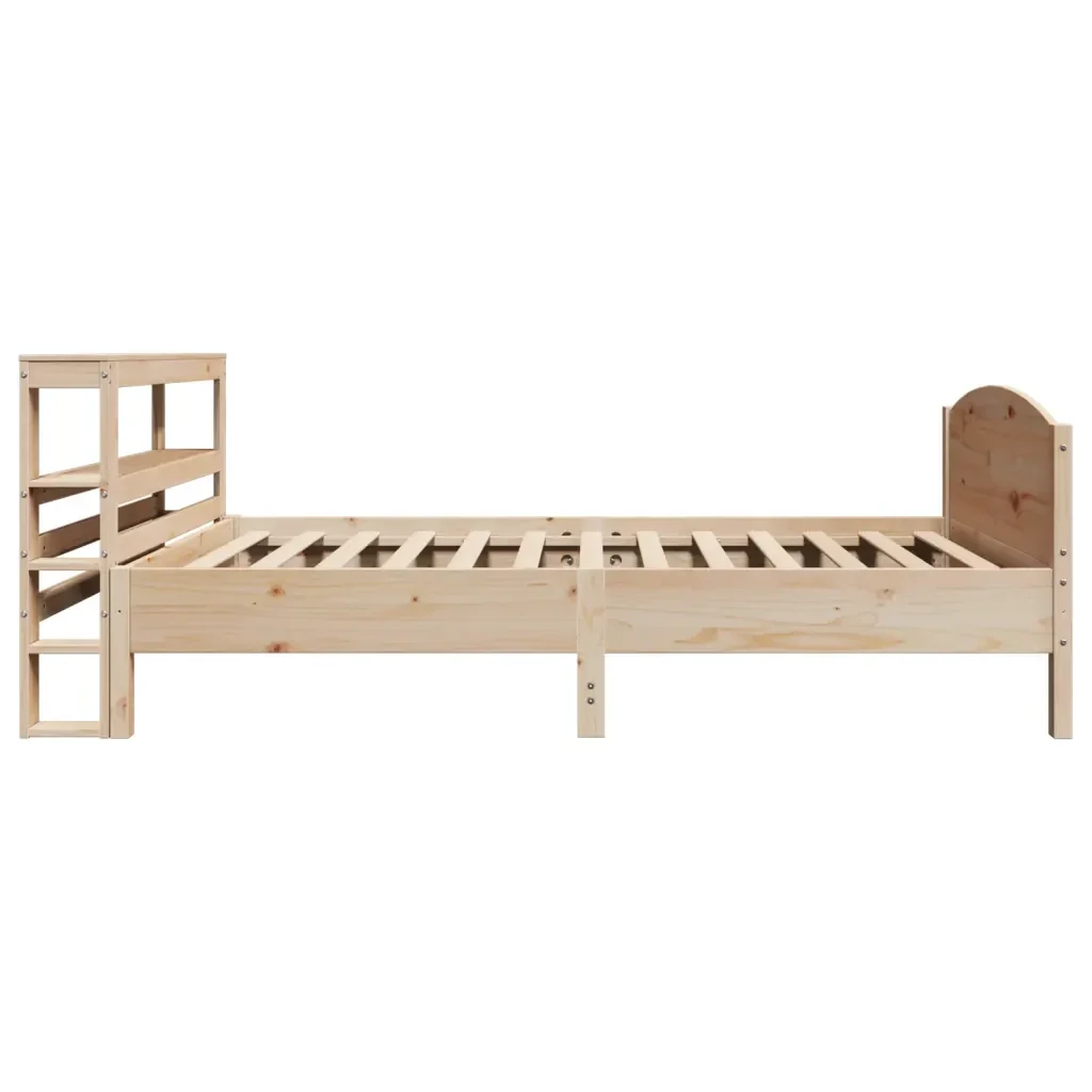 Letto senza Materasso 75x190 cm in Legno Massello Pino - Image 4