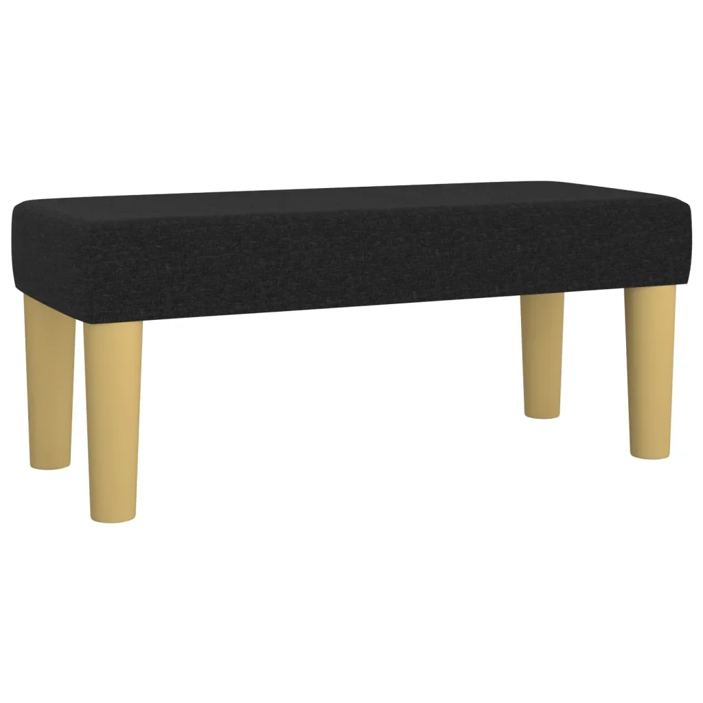 Letto singolo | Letto per adulti | Giroletto a Molle con Materasso Nero 80x200 cm inTessuto - Image 7