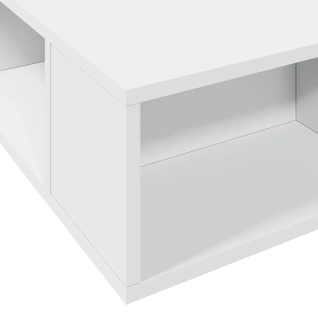 Letto singolo | Letto per adulti | Giroletto Bianco 100x200 cm in Legno Massello - Image 7