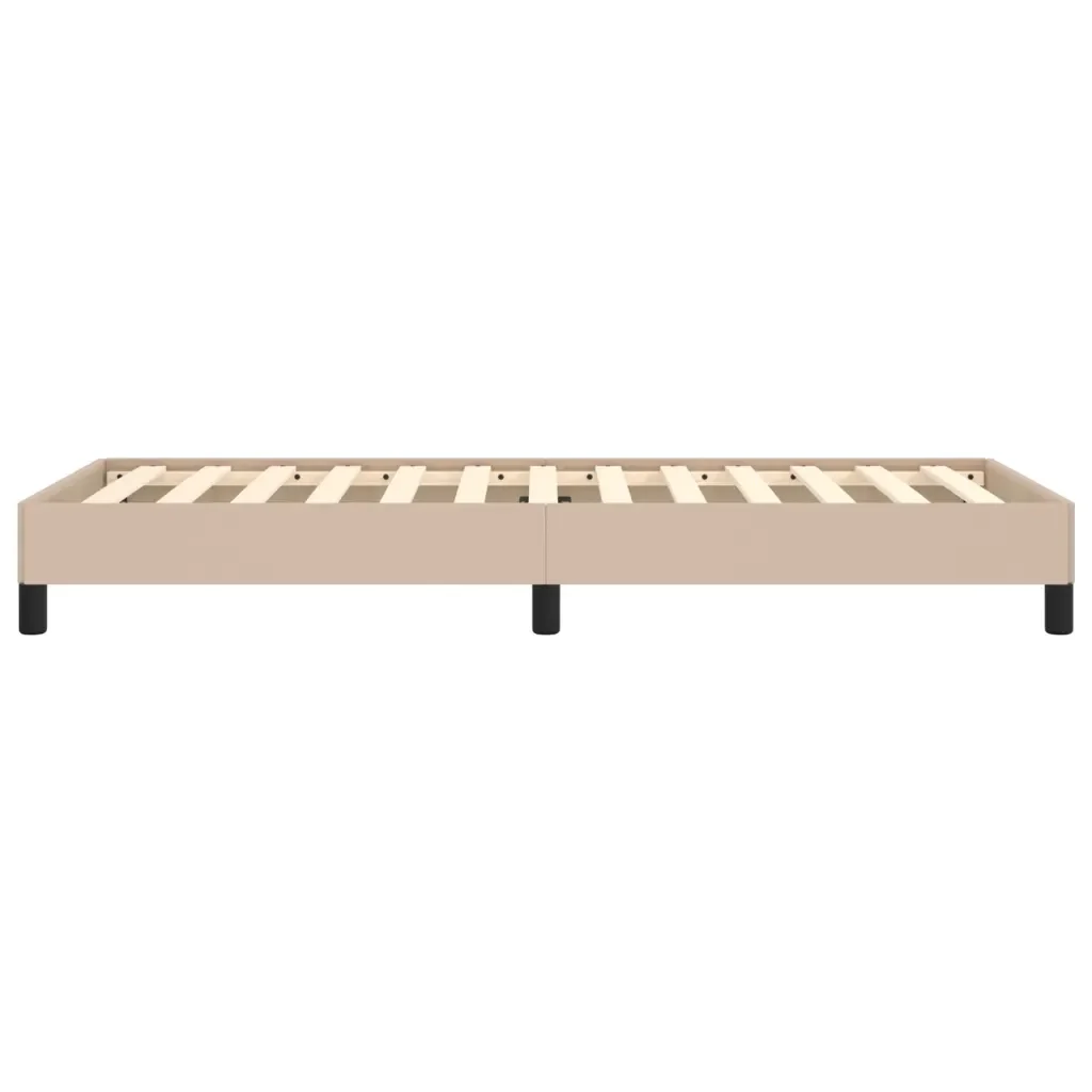 Letto singolo | Letto per adulti | Giroletto Cappuccino 100x200 cm in Similpelle - Image 6