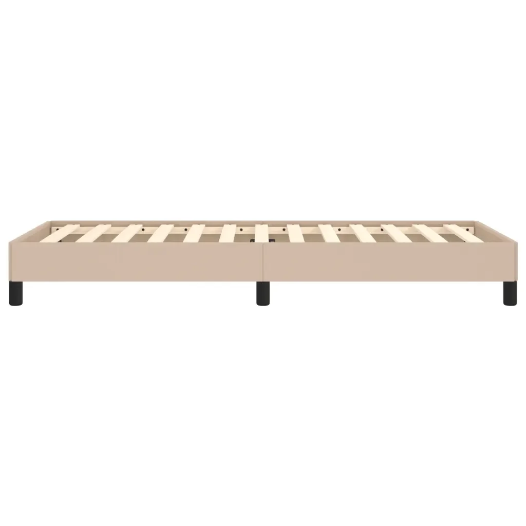 Letto singolo | Letto per adulti | Giroletto Cappuccino 80x200 cm in Similpelle - Image 6