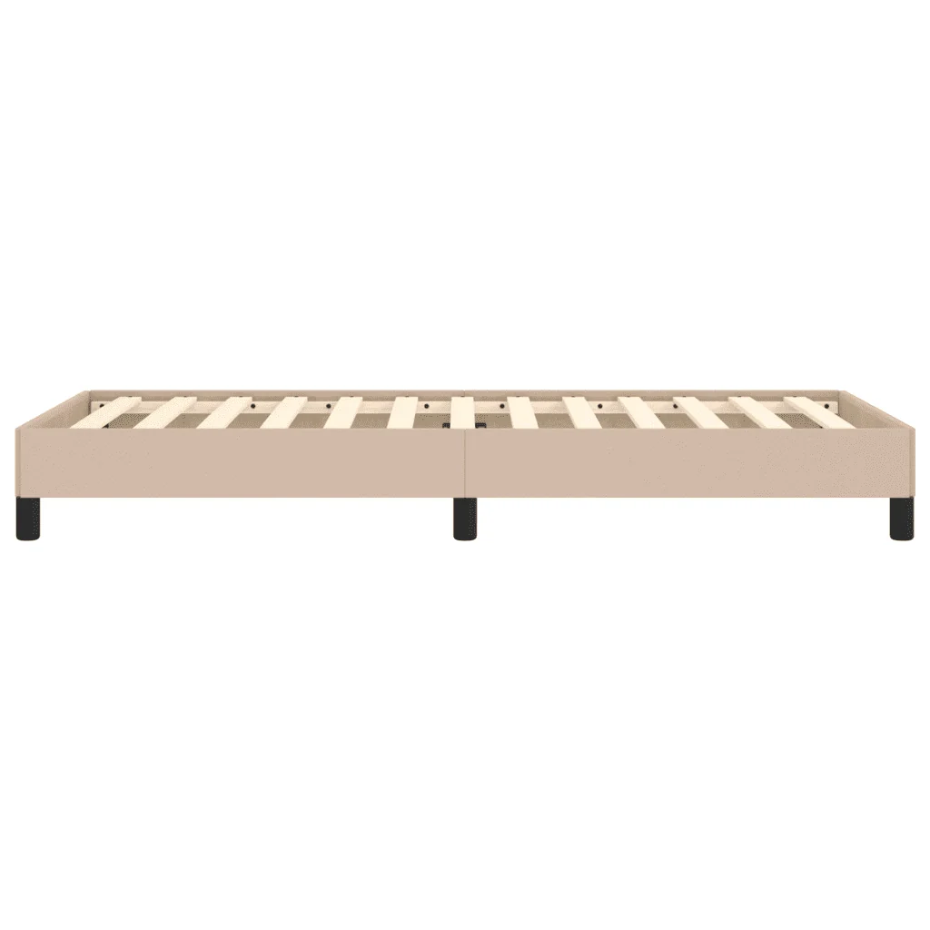 Letto singolo | Letto per adulti | Giroletto Cappuccino 90x200 cm in Similpelle - Image 6