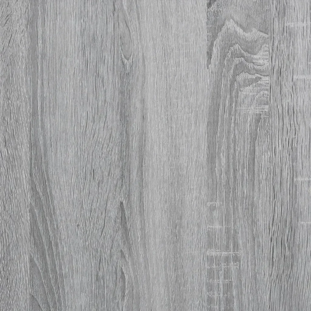 Letto singolo | Letto per adulti | Giroletto Cassetti Grigio Sonoma 90x200 cm Legno Multistrato - Image 9