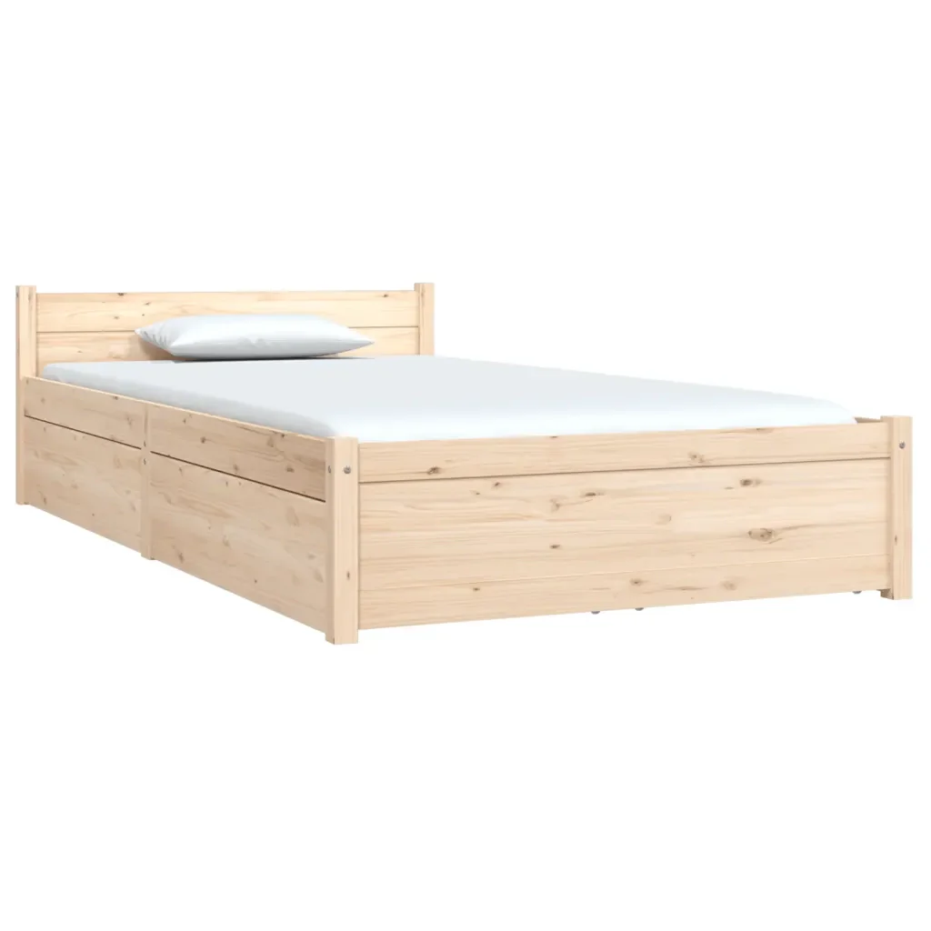 Letto singolo | Letto per adulti | Giroletto con Cassetti 90x200 cm - Image 3