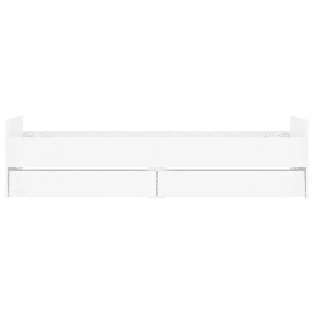Letto singolo | Letto per adulti | Giroletto con Cassetti Bianco 90x190 cm - Image 6