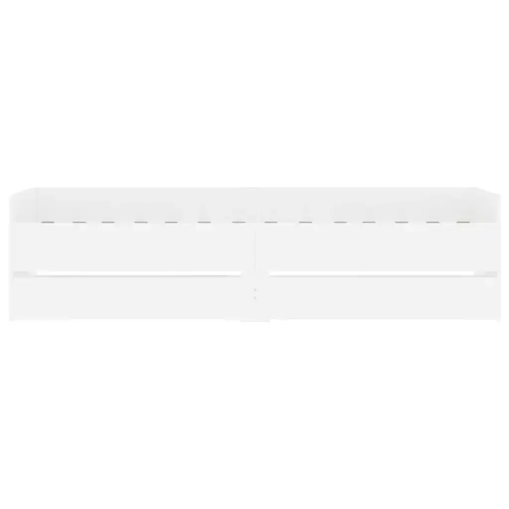 Letto singolo | Letto per adulti | Giroletto con Cassetti Bianco 90x190 cm - Image 6