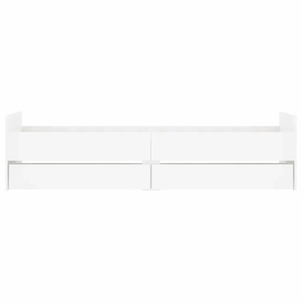 Letto singolo | Letto per adulti | Giroletto con Cassetti Bianco 90x200 cm - Image 6