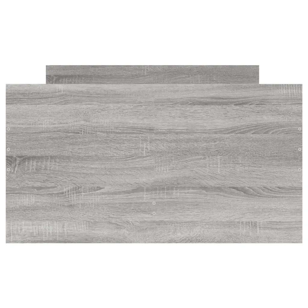 Letto singolo | Letto per adulti | Giroletto con Cassetti Grigio Sonoma 90x190 cm - Image 7