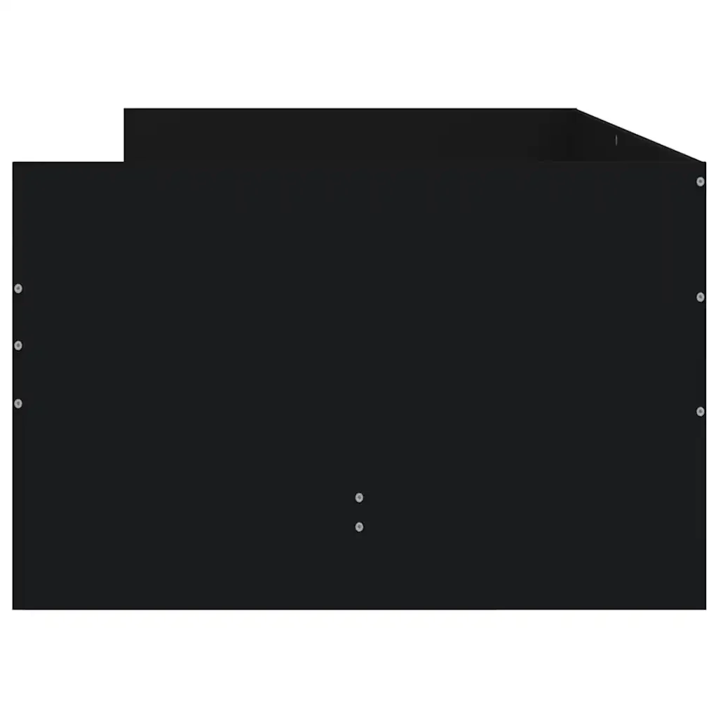 Letto singolo | Letto per adulti | Giroletto con Cassetti Nero 90x190 cm - Image 7
