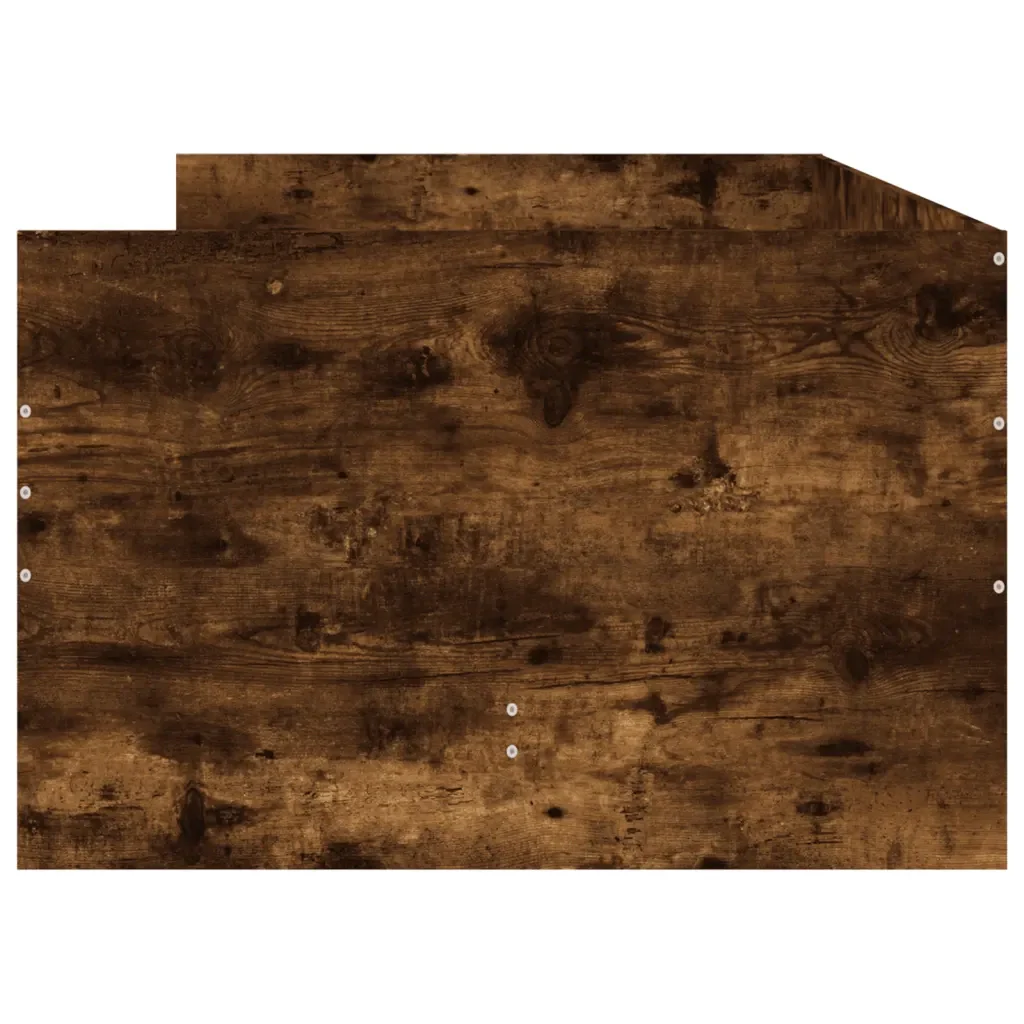 Letto singolo | Letto per adulti | Giroletto con Cassetti Rovere Fumo 90x200 cm - Image 7