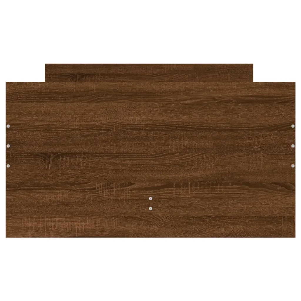 Letto singolo | Letto per adulti | Giroletto con Cassetti Rovere Marrone 75x190 cm Small Single - Image 7