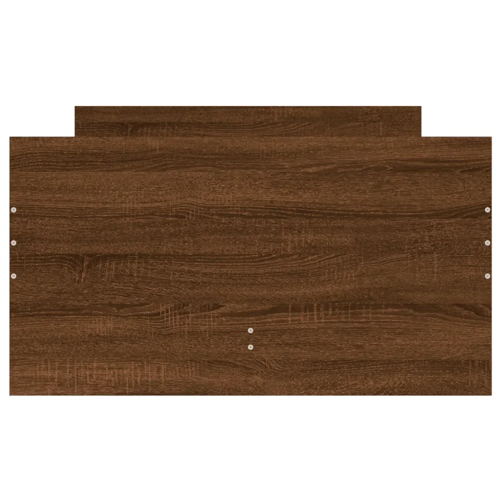 Letto singolo | Letto per adulti | Giroletto con Cassetti Rovere Marrone 90x190 cm - Image 7