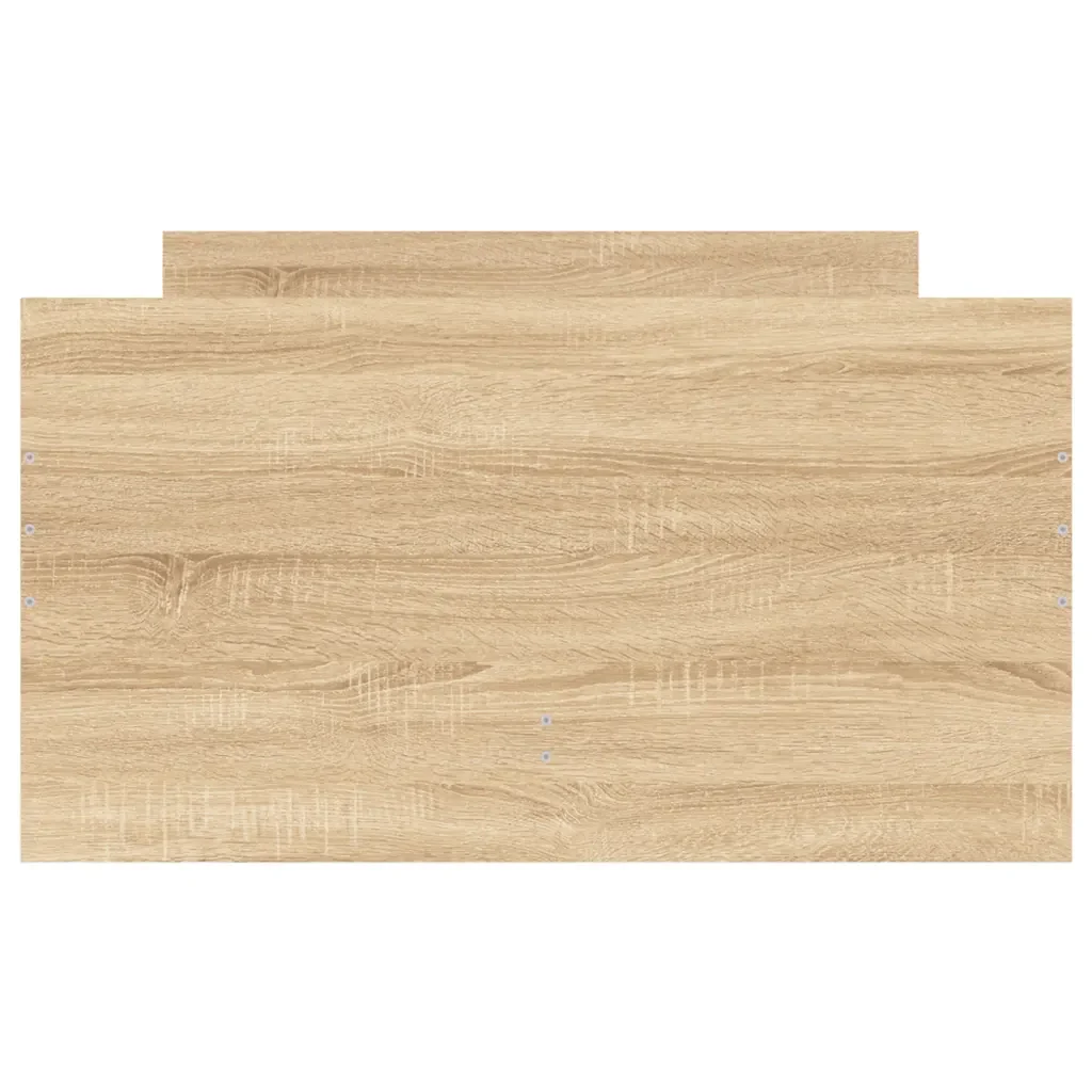 Letto singolo | Letto per adulti | Giroletto con Cassetti Rovere Sonoma 100x200 cm - Image 7