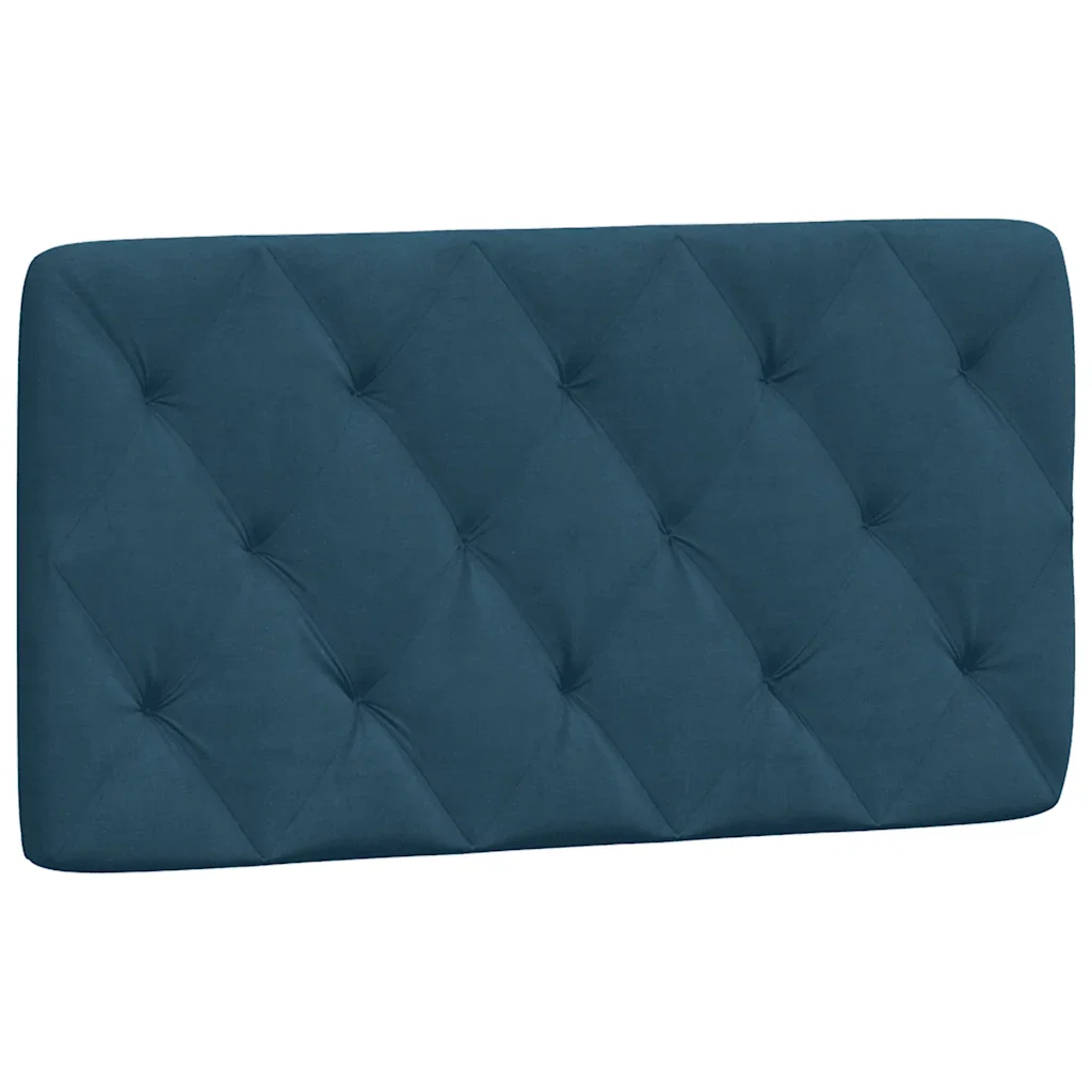 Letto singolo | Letto per adulti | Giroletto con LED senza Materasso Blu 100x200 cm in Velluto - Image 9