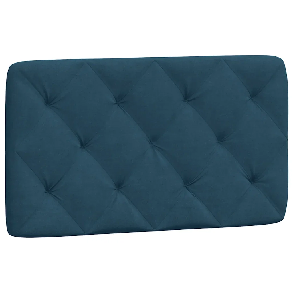 Letto singolo | Letto per adulti | Giroletto con LED senza Materasso Blu 80x200 cm in Velluto - Image 9