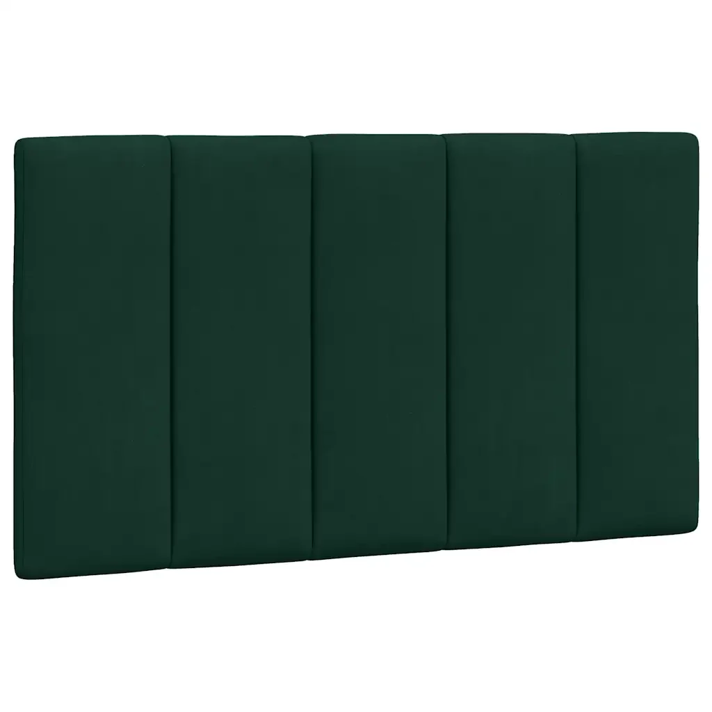 Letto singolo | Letto per adulti | Giroletto con LED senza Materasso Hanko Verde Scuro 90x200 cm in Velluto - Image 10
