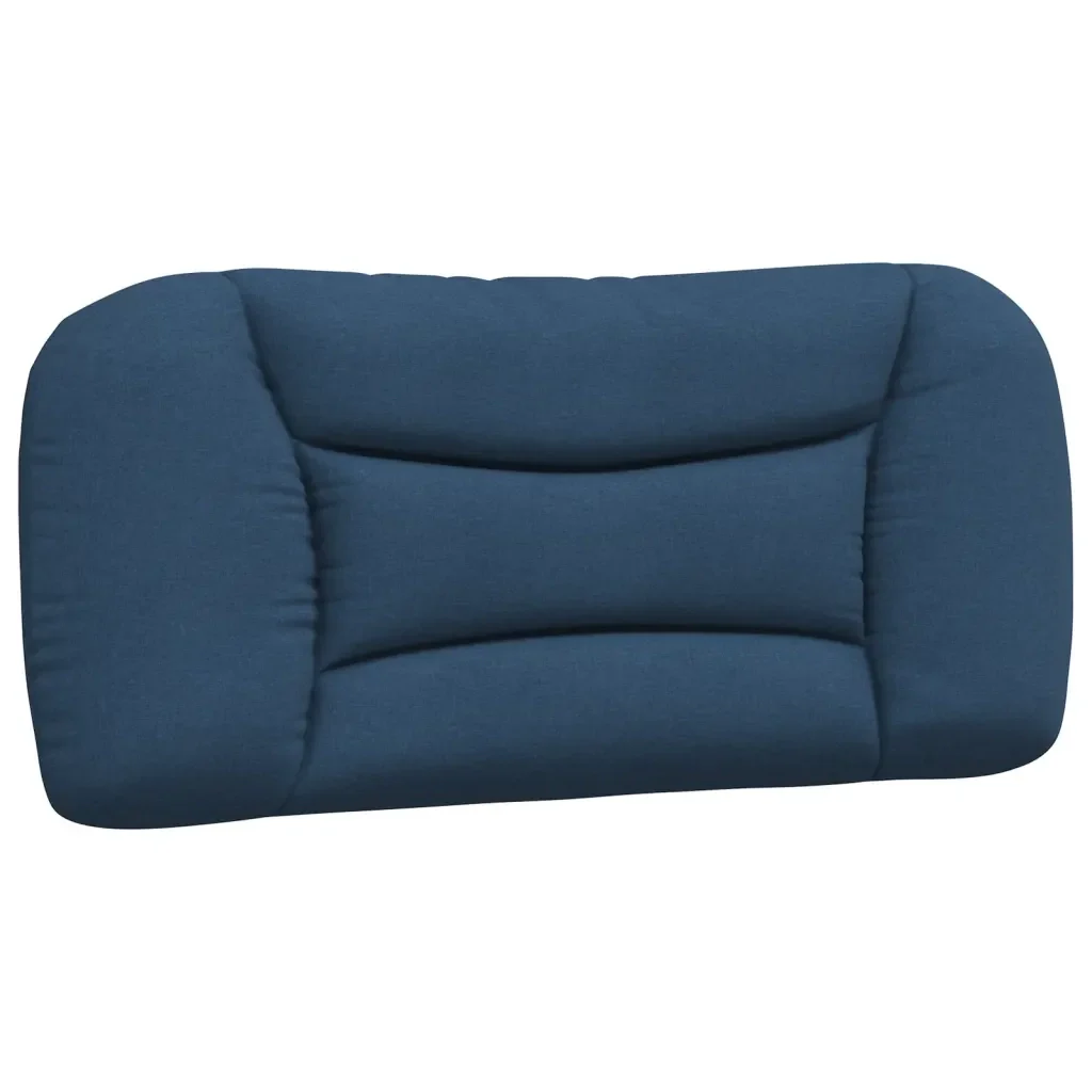 Letto singolo | Letto per adulti | Giroletto con LED senza Materasso Hvar Blu 90x190 cm in Tessuto - Image 10