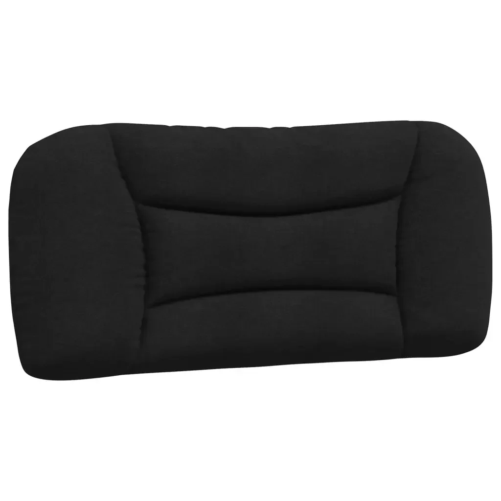 Letto singolo | Letto per adulti | Giroletto con LED senza Materasso Hvar Nero 80x200 cm Tessuto - Image 10