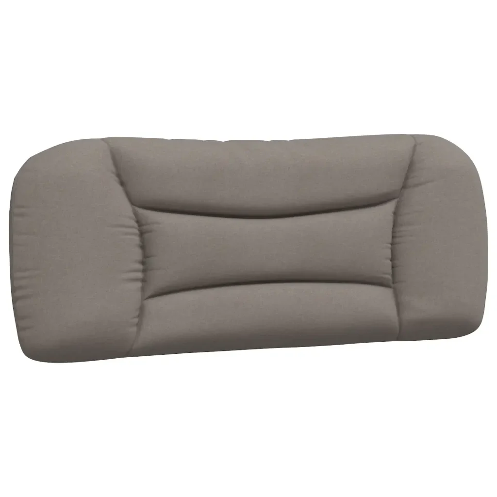 Letto singolo | Letto per adulti | Giroletto con LED senza Materasso Hvar Tortora 100x200 cm in Tessuto - Image 10