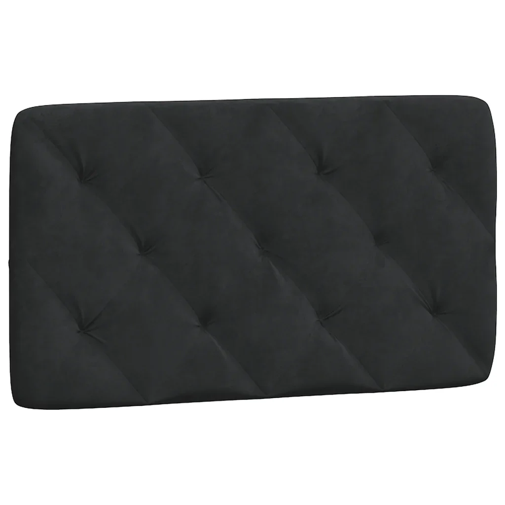 Letto singolo | Letto per adulti | Giroletto con LED senza Materasso Nero 80x200 cm in Velluto - Image 9