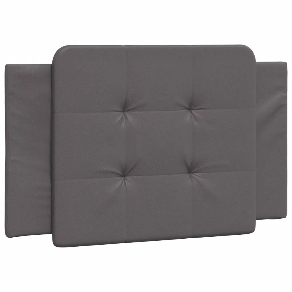 Letto singolo | Letto per adulti | Giroletto con LED senza Materasso Zadar Grigio 100x200 cm - Image 7