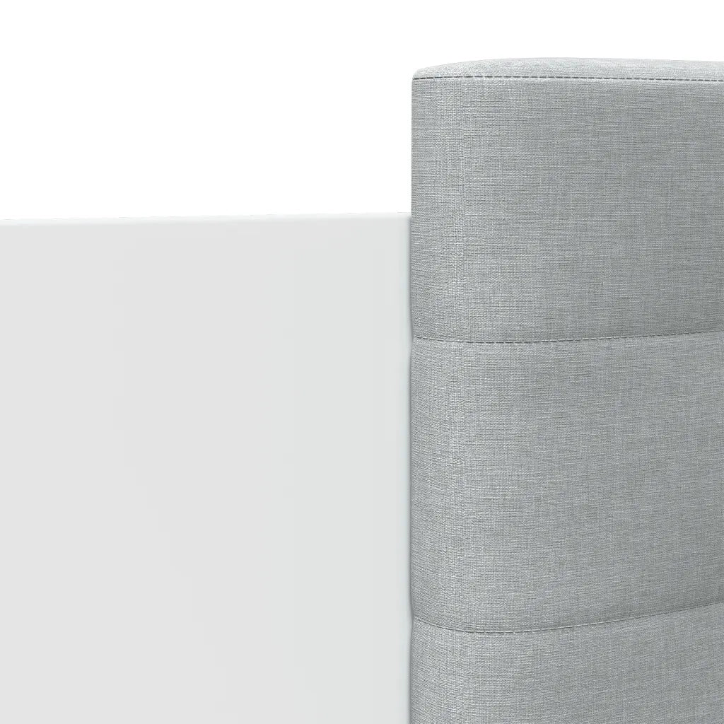 Letto singolo | Letto per adulti | Giroletto con Testiera e LED Bianco 90x190 cm - Image 9