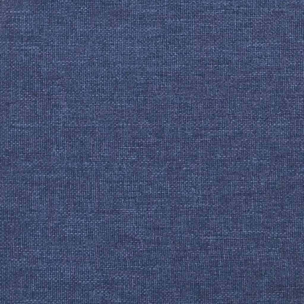 Letto singolo | Letto per adulti | Giroletto con Testiera senza Materasso Blu 100x200 cm Tessuto - Image 8