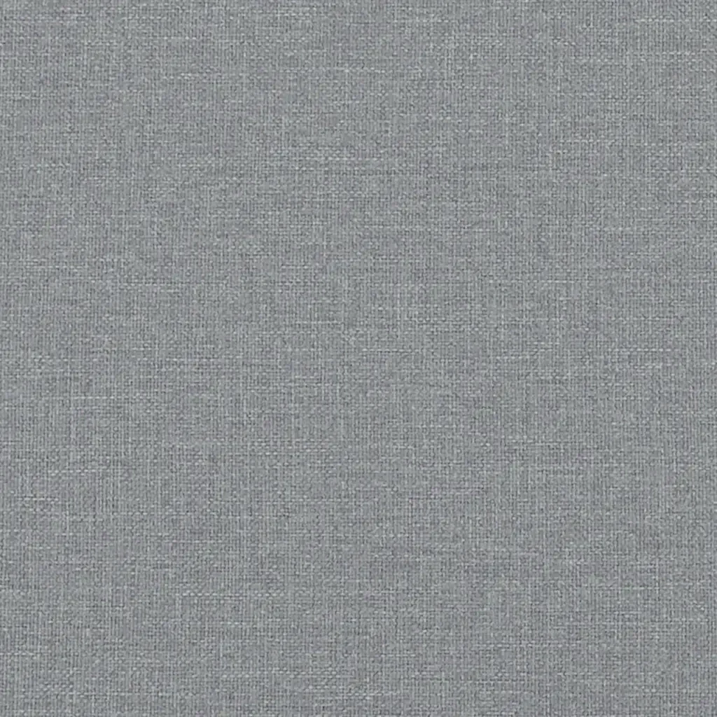 Letto singolo | Letto per adulti | Giroletto Dover Grigio Chiaro 100x200 cm Tessuto - Image 8