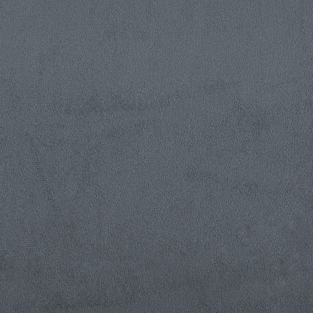 Letto singolo | Letto per adulti | Giroletto Dover Grigio Scuro 90x190 cm Velluto - Image 8