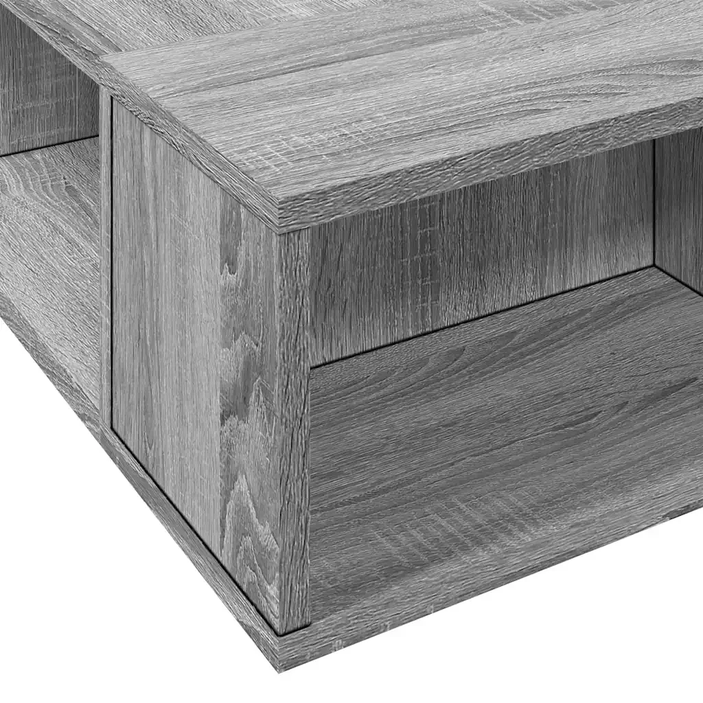 Letto singolo | Letto per adulti | Giroletto Grigio Sonoma 75x190 cm in Legno Multistrato - Image 7