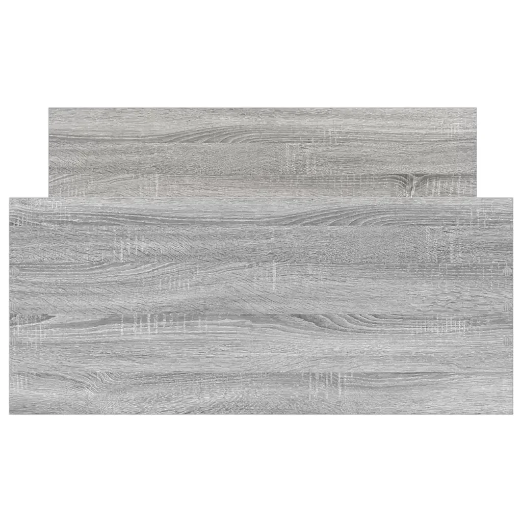 Letto singolo | Letto per adulti | Giroletto Grigio Sonoma 90x190 cm in Legno Multistrato - Image 6