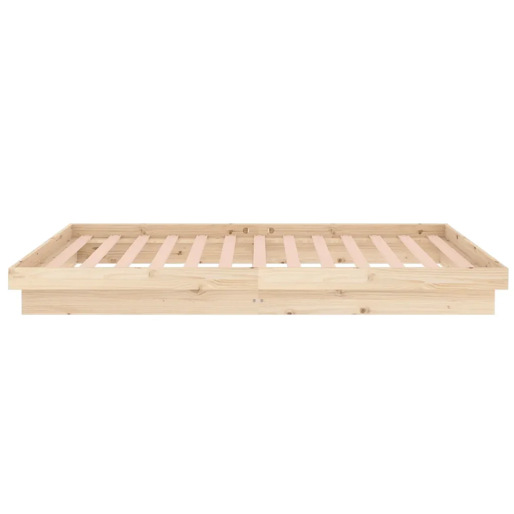 Letto singolo | Letto per adulti | Giroletto in Legno Massello 90x200 cm - Image 6