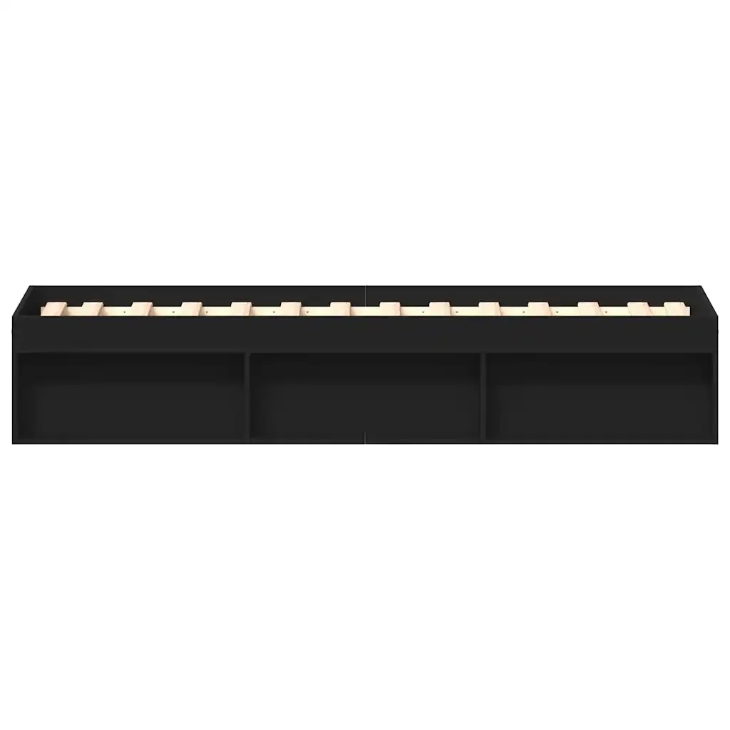 Letto singolo | Letto per adulti | Giroletto Nero 100x200 cm - Image 6
