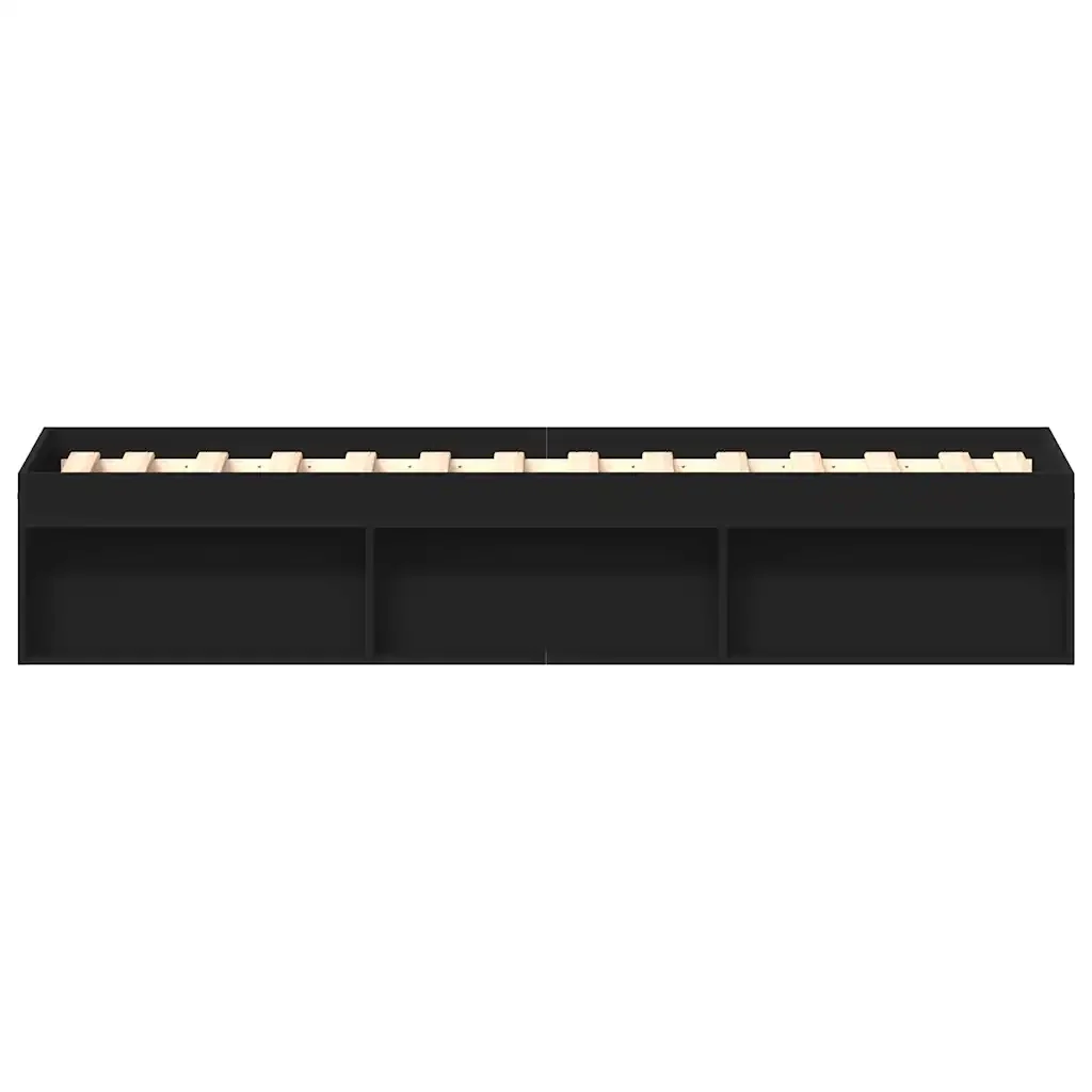 Letto singolo | Letto per adulti | Giroletto Nero 90x190 cm - Image 6