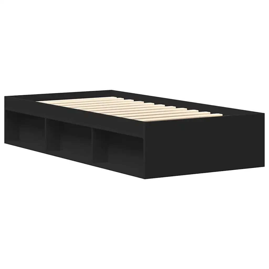 Letto singolo | Letto per adulti | Giroletto Nero 90x200 cm - Image 7