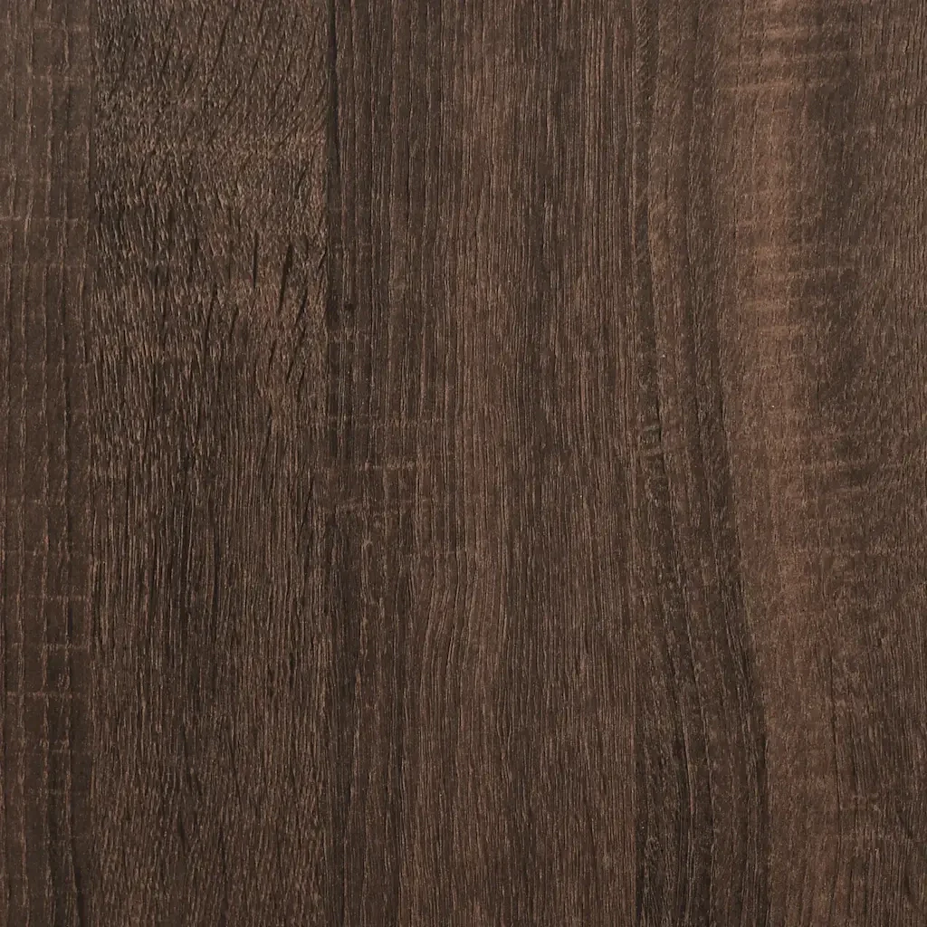 Letto singolo | Letto per adulti | Giroletto Rovere Marrone 90x200 cm in Legno Multistrato - Image 9