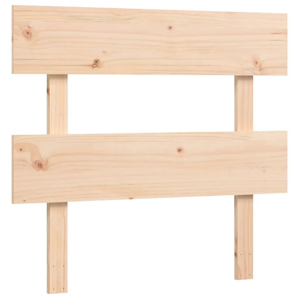 Letto singolo | Letto per adulti | Giroletto senza Materasso 90x200 cm in Legno Massello di Pino - Image 8