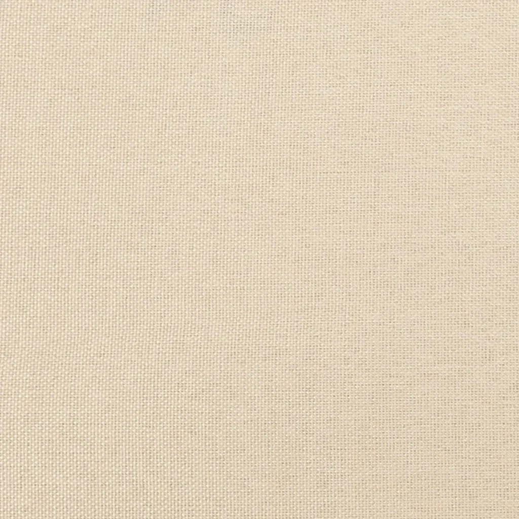 Letto singolo | Letto per adulti | Giroletto senza Materasso Crema 100x200 cm in Tessuto - Image 8