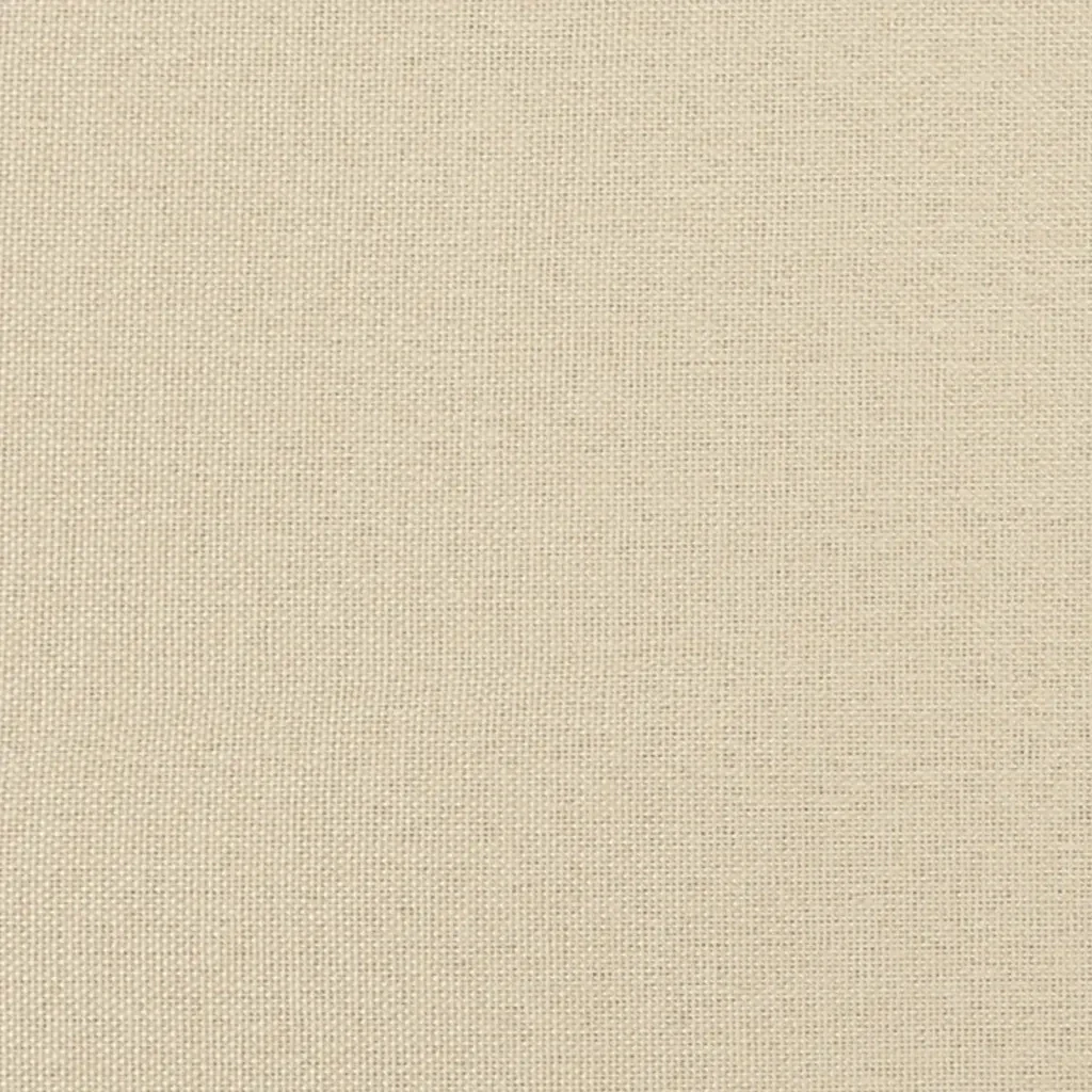 Letto singolo | Letto per adulti | Giroletto senza Materasso Crema 100x200 cm in Tessuto - Image 8